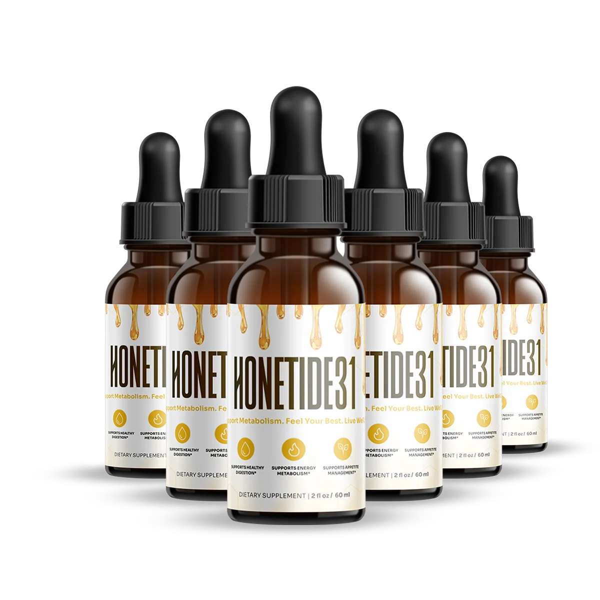 HoneTide31  6 bottles